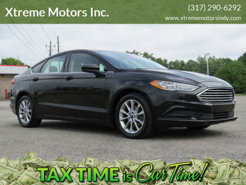 2017 Ford Fusion for sale at Xtreme Motors Inc. in Indianapolis IN
