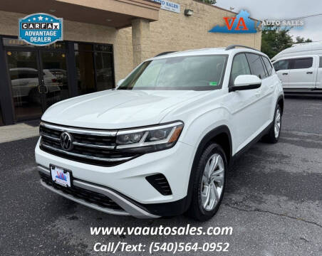 2021 Volkswagen Atlas for sale at Va Auto Sales in Harrisonburg VA