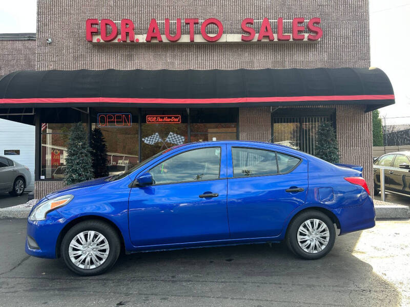 2017 Nissan Versa for sale at F.D.R. Auto Sales in Springfield MA