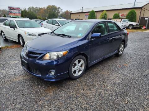 2011 Toyota Corolla for sale at Central Jersey Auto Trading in Jackson NJ
