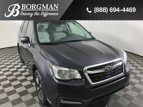 2018 Subaru Forester for sale at Everyone's Financed At Borgman - BORGMAN OF HOLLAND LLC in Holland MI