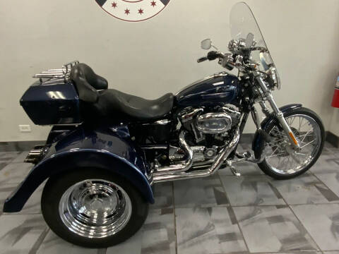 2009 Harley-Davidson XL1200C SPORTSTER TRIKE for sale at CHICAGO CYCLES & MOTORSPORTS INC. in Stone Park IL