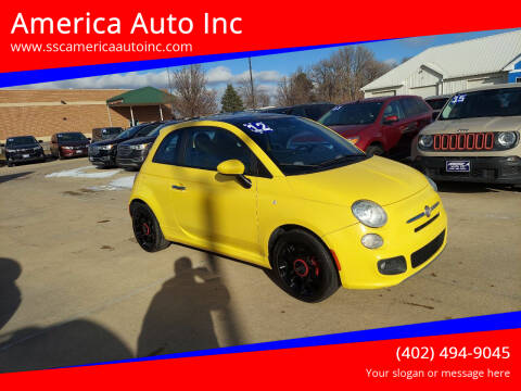 2012 FIAT 500 for sale at America Auto Inc in South Sioux City NE