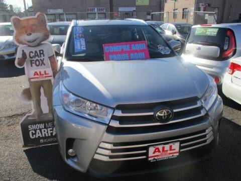 2019 Toyota Highlander for sale at ALL Luxury Cars in New Brunswick NJ