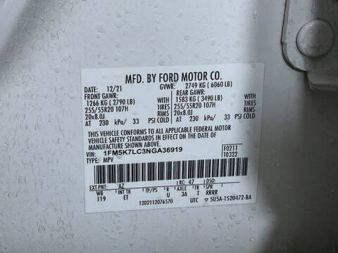 2022 Ford Explorer King Ranch