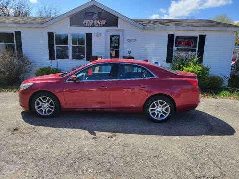 2013 Chevrolet Malibu for sale at R & L AUTO SALES in Mattawan MI