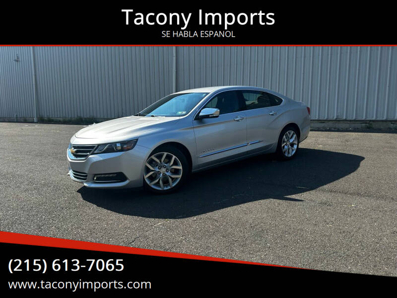 2018 Chevrolet Impala for sale at Tacony Imports in Philadelphia PA