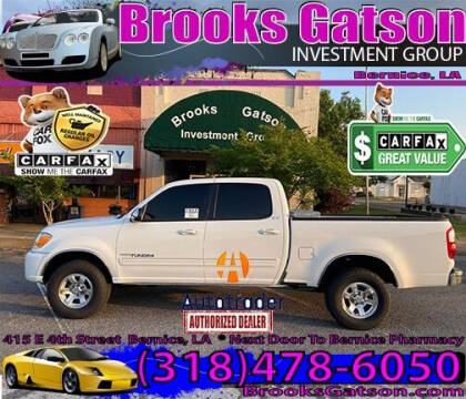 2006 Toyota Tundra for sale at Brooks Gatson Investment Group in Bernice LA