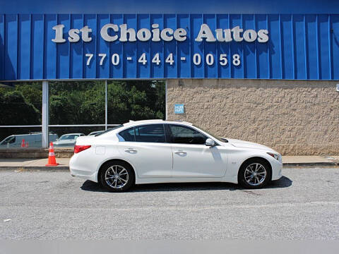 2017 Infiniti Q50 3.0T Signature Edition