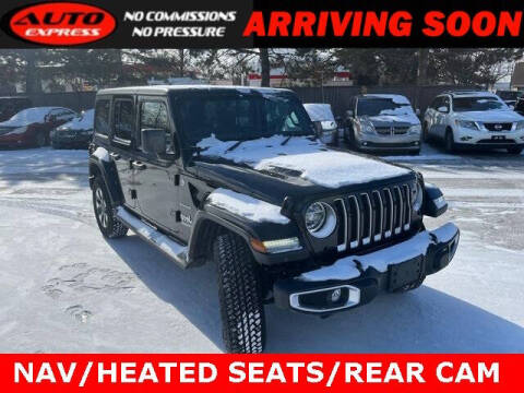 2021 Jeep Wrangler Unlimited for sale at Auto Express in Lafayette IN