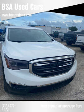 2019 GMC Acadia for sale at BSA Used Cars in Pasadena TX