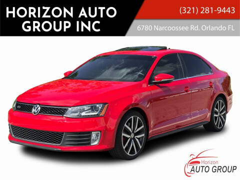 2013 Volkswagen Jetta for sale at HORIZON AUTO GROUP INC in Orlando FL