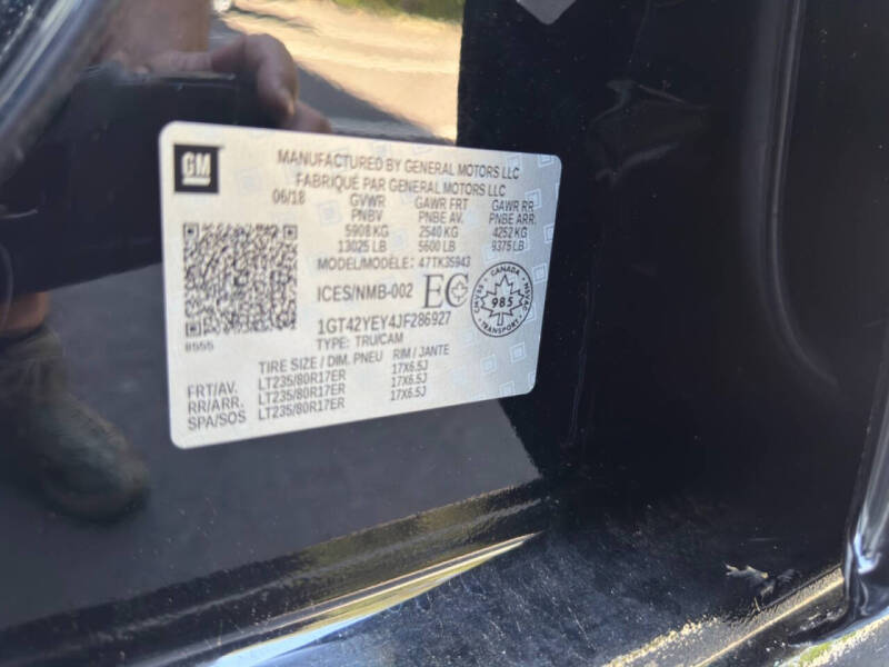2018 GMC Sierra 3500HD