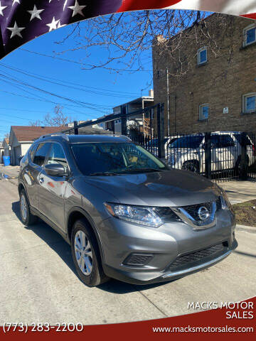 2015 Nissan Rogue for sale at Macks Motor Sales in Chicago IL
