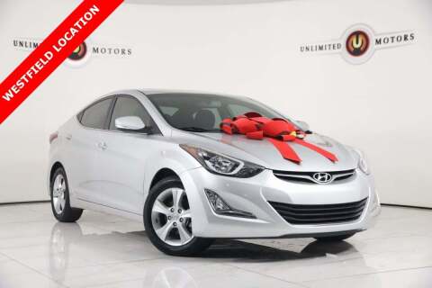 2016 Hyundai Elantra for sale at INDY'S UNLIMITED MOTORS - UNLIMITED MOTORS in Westfield IN