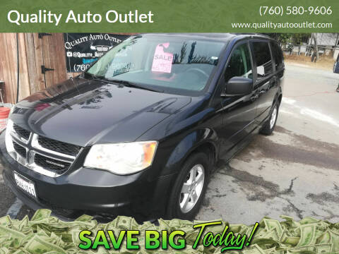2011 Dodge Grand Caravan for sale at Quality Auto Outlet in Vista CA