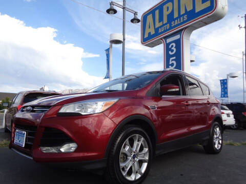 2016 Ford Escape for sale at Alpine Auto Sales in Salt Lake City UT