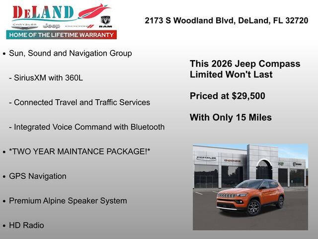 2026 Jeep Compass Limited