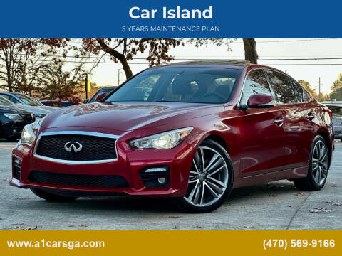 2014 Infiniti Q50 for sale at Car Island in Duluth GA