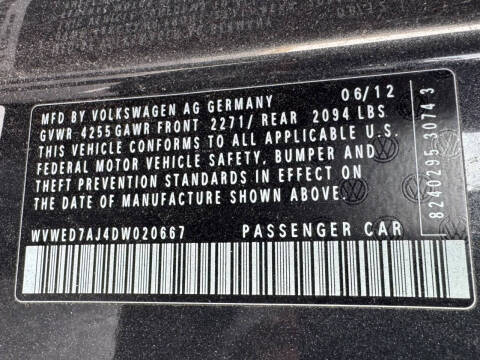 2013 Volkswagen GTI Base PZEV