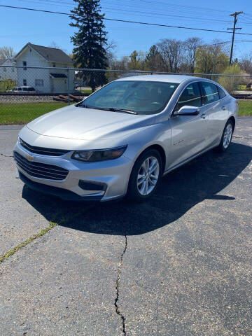 2018 Chevrolet Malibu for sale at SVS Motors in Mount Morris MI