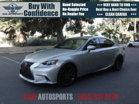 2014 Lexus IS 350 for sale at ASAL AUTOSPORTS in Corona CA