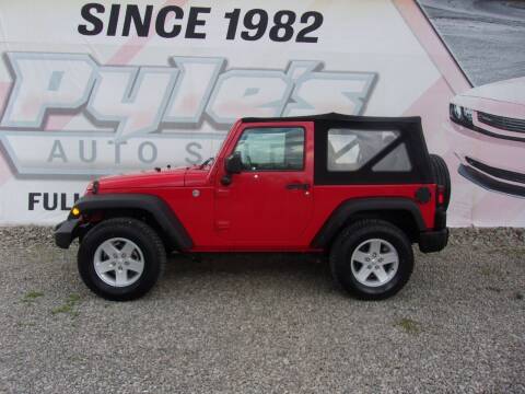 2017 Jeep Wrangler for sale at Pyles Auto Sales in Kittanning PA