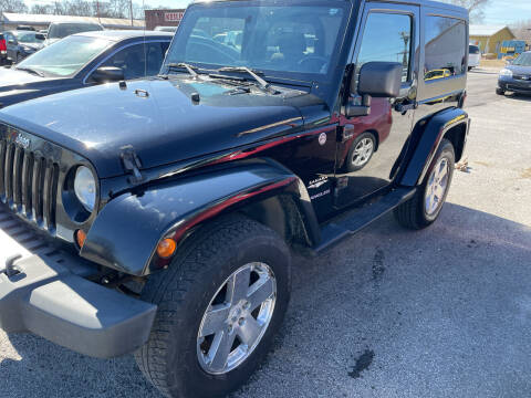 2008 Jeep Wrangler for sale at RICK'S AUTO SALES in Logansport IN