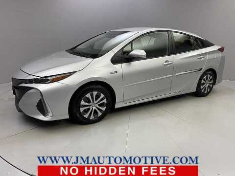 2021 Toyota Prius Prime for sale at J & M Automotive in Naugatuck CT