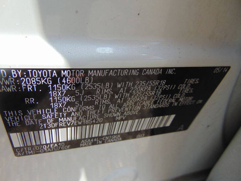 2014 Toyota RAV4 Limited