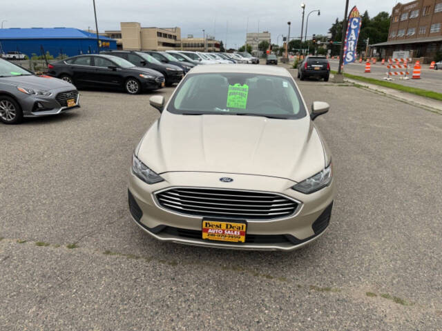 2019 Ford Fusion Hybrid for sale at BEST DEAL AUTO SALES in Moorhead, MN