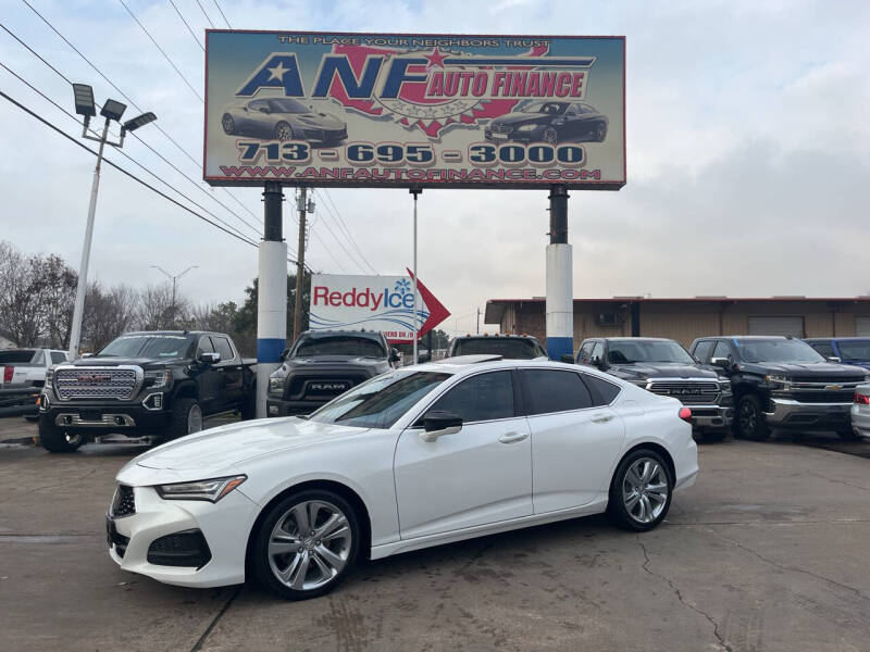 2021 Acura TLX for sale at ANF AUTO FINANCE in Houston TX