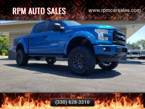 2015 Ford F-150 for sale at RPM Auto Sales in Mogadore OH