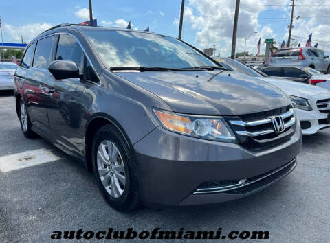 2015 Honda Odyssey for sale at AUTO CLUB OF MIAMI, INC in Miami FL