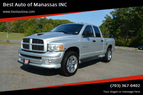 2005 Dodge Ram 1500 for sale at Best Auto of Manassas INC in Manassas VA