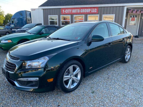 2015 Chevrolet Cruze for sale at Y-City Auto Group LLC in Zanesville OH