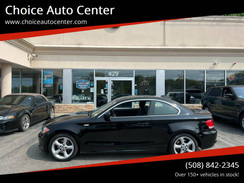 2011 BMW 1 Series for sale at Choice Auto Center in Shrewsbury MA