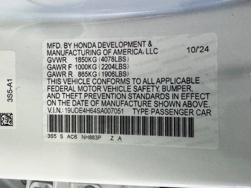 2025 Acura Integra w/Tech w/A-SPEC