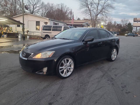 2007 Lexus IS 250 for sale at TR MOTORS in Gastonia NC