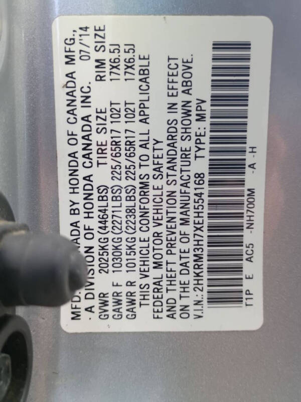 2014 Honda CR-V EX-L