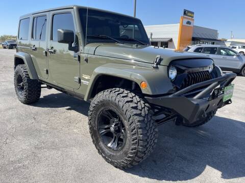 2015 Jeep Wrangler Unlimited for sale at Lipscomb Powersports in Wichita Falls TX