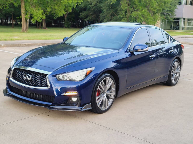 2018 Infiniti Q50 for sale at MOTORSPORTS IMPORTS in Houston TX