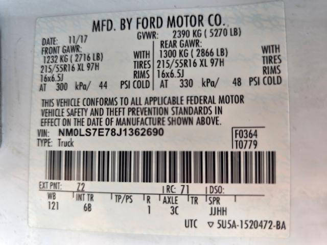 2018 Ford Transit Connect XL