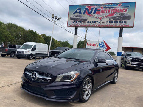 2015 Mercedes-Benz CLA for sale at ANF AUTO FINANCE in Houston TX