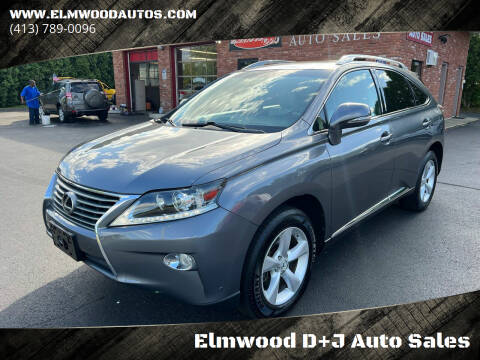 2014 Lexus RX 350 for sale at Elmwood D+J Auto Sales in Agawam MA