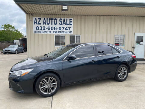 2016 Toyota Camry for sale at AZ Auto Sale in Houston TX