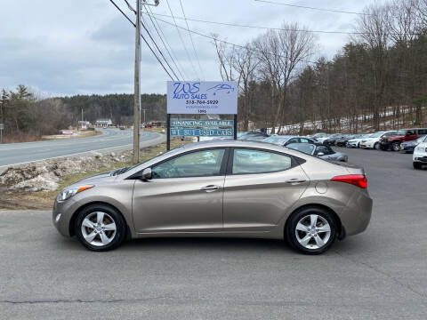 2013 Hyundai Elantra for sale at WS Auto Sales in Castleton On Hudson NY