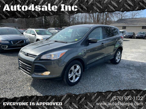 2016 Ford Escape for sale at Auto4sale Inc in Mount Pocono PA