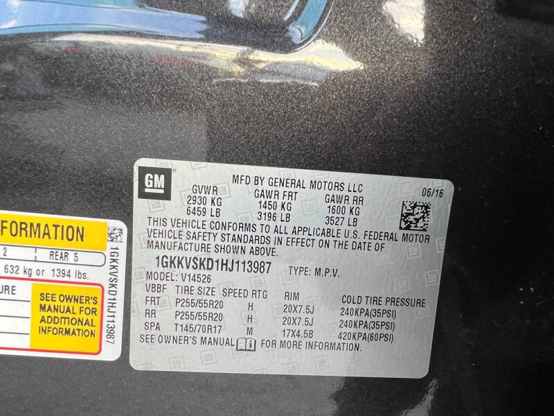 2017 GMC Acadia Limited