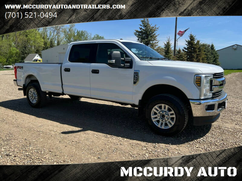 2018 Ford F-350 Super Duty for sale at MCCURDY AUTO in Cavalier ND